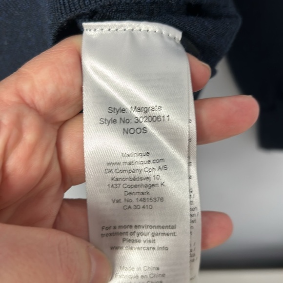 Matinique Merino Wool Sweater - Picture 4 of 8